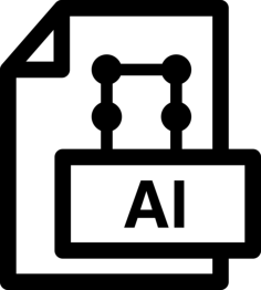 Ai File Outline Svg Vector, Free Vectors File